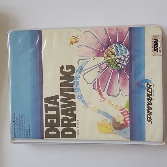 Delta Drawing Learning Program By Spinnaker 1983 Atari - Picture 6 of 12
